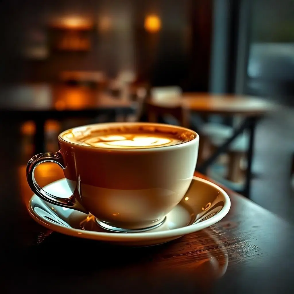 Selection of hot beverages